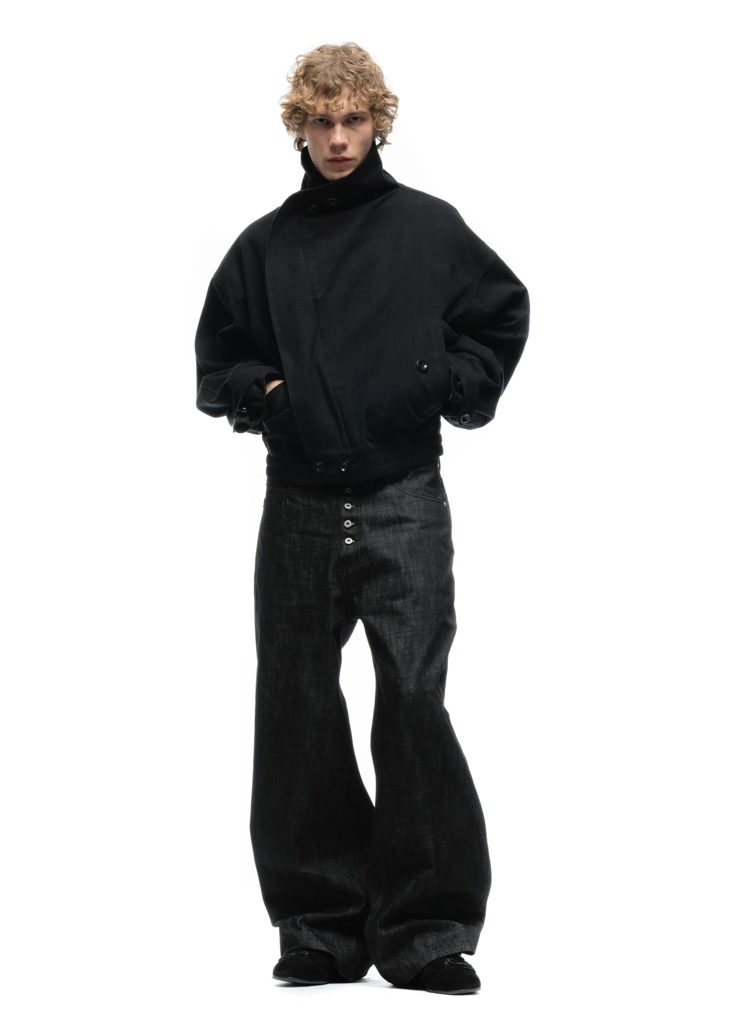 MOLESKIN JACKET BLACK