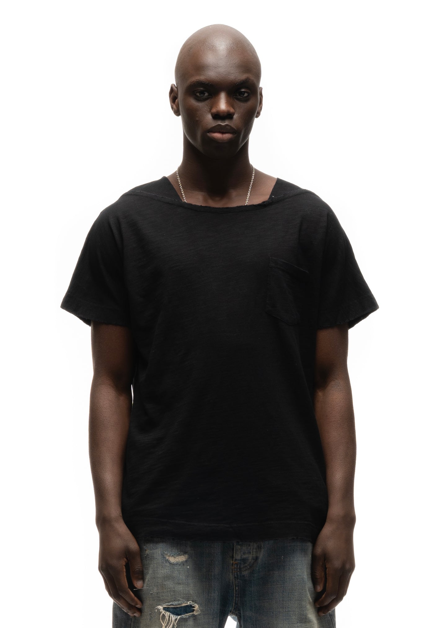 TRAPEZOID T-SHIRT BLACK