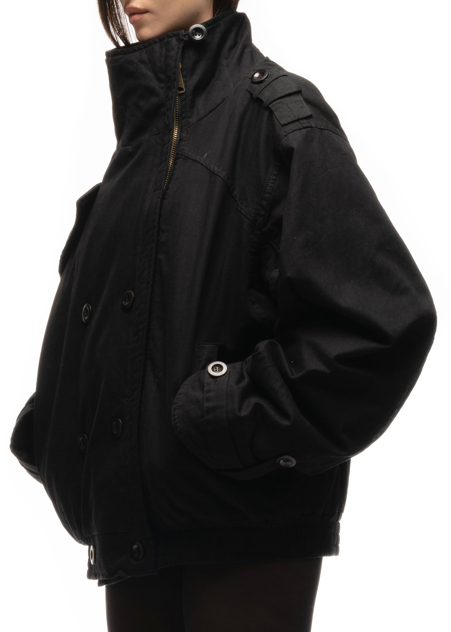 COMBAT PADDED PARKA BLACK FEMALE