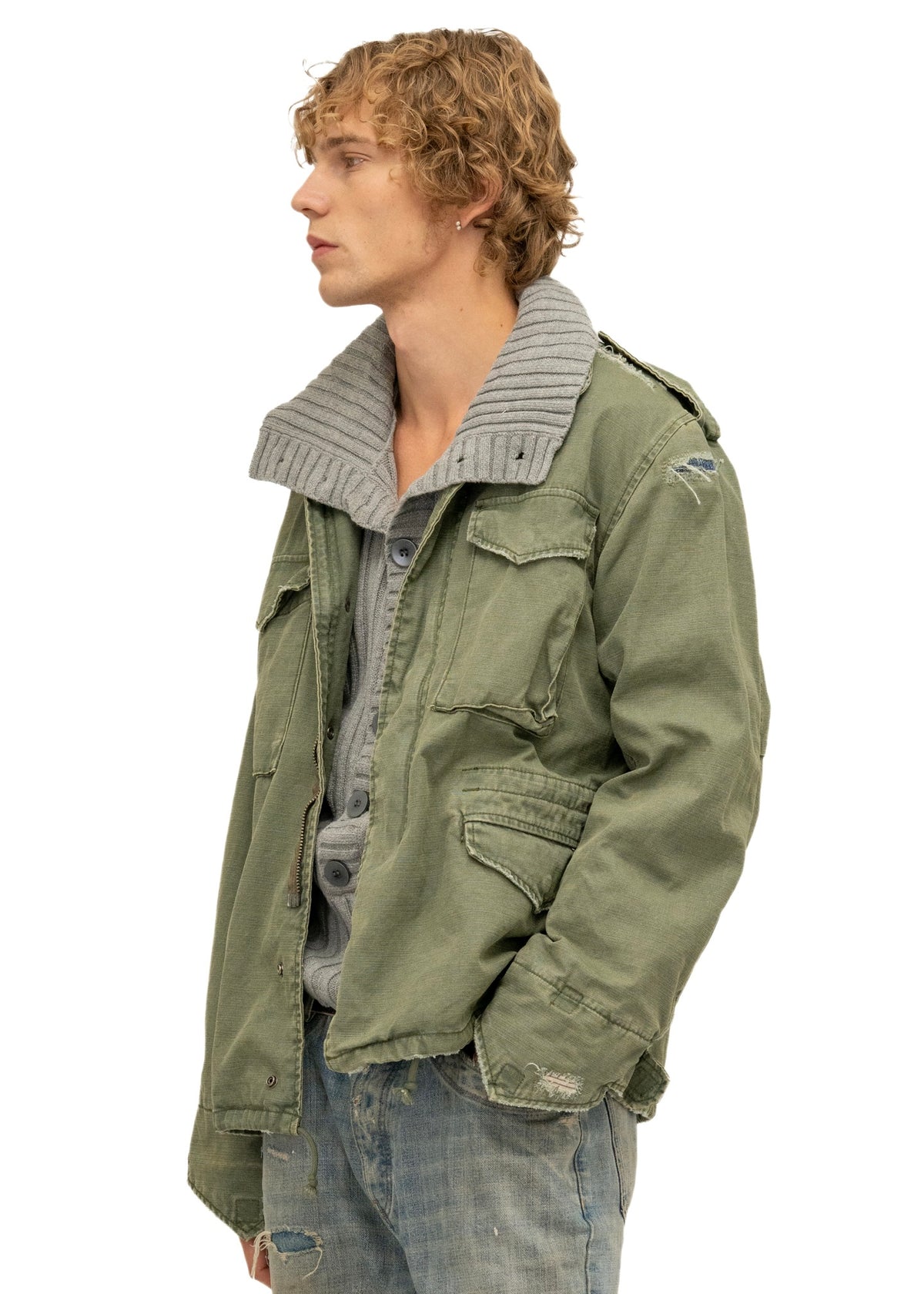 REWORKED FIELD PARKA GREEN
