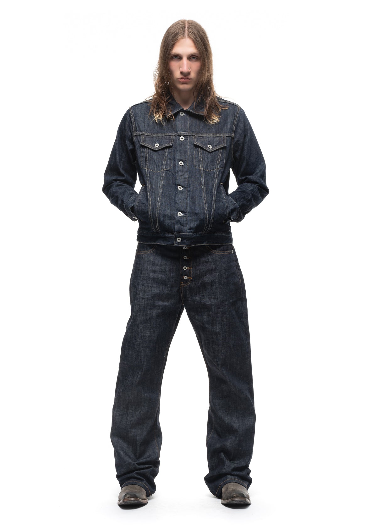 RAW DENIM SELVEDGE JAPANESE JACKET