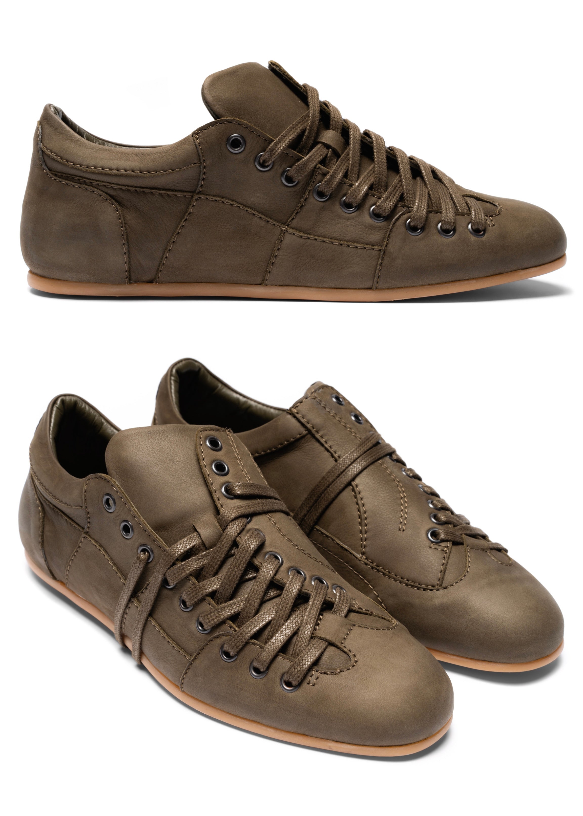 FOOTBALL SNEAKER OLIVE – NO/FAITH STUDIOS