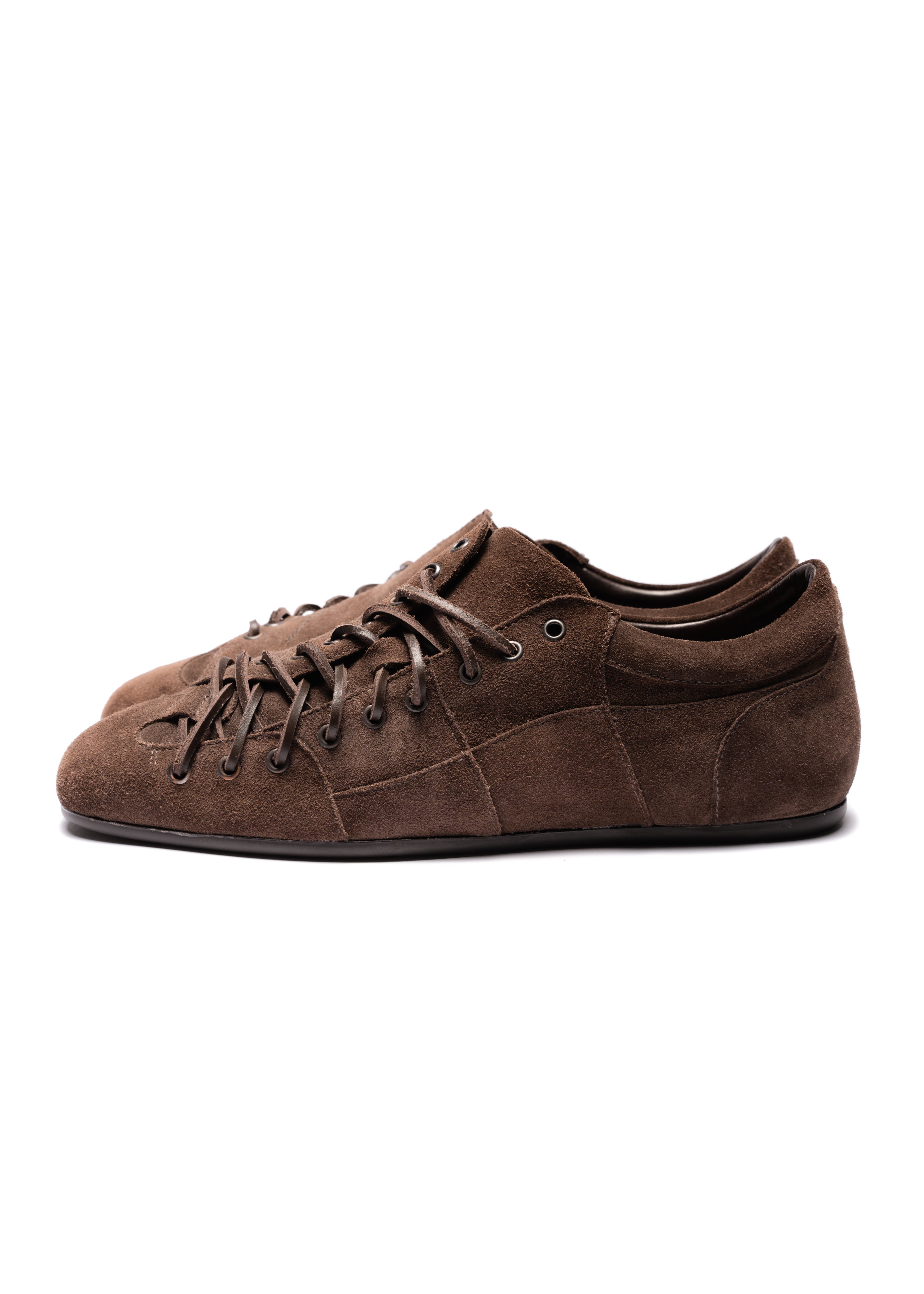 k*u様 NO FAITH STUDIOS SUEDE ブラウン　スニーカー　2 FOOTBALL SNEAKER SUEDE BROWN – NO/FAITH STUDIOS