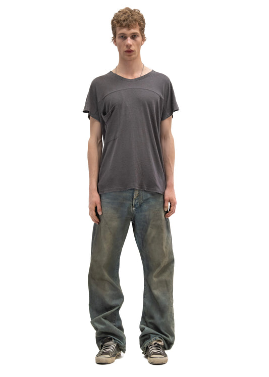 SHADOW SLEEVE T-SHIRT GREY
