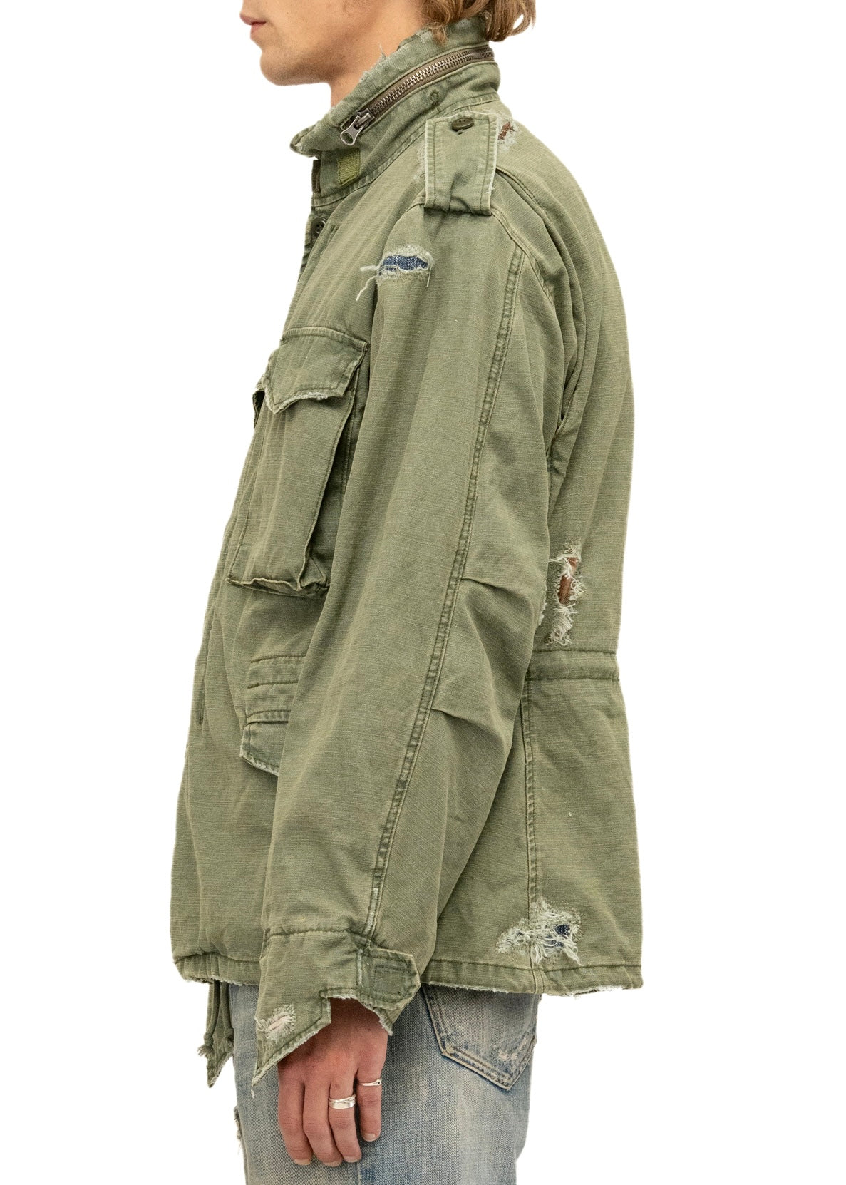 REWORKED FIELD PARKA GREEN