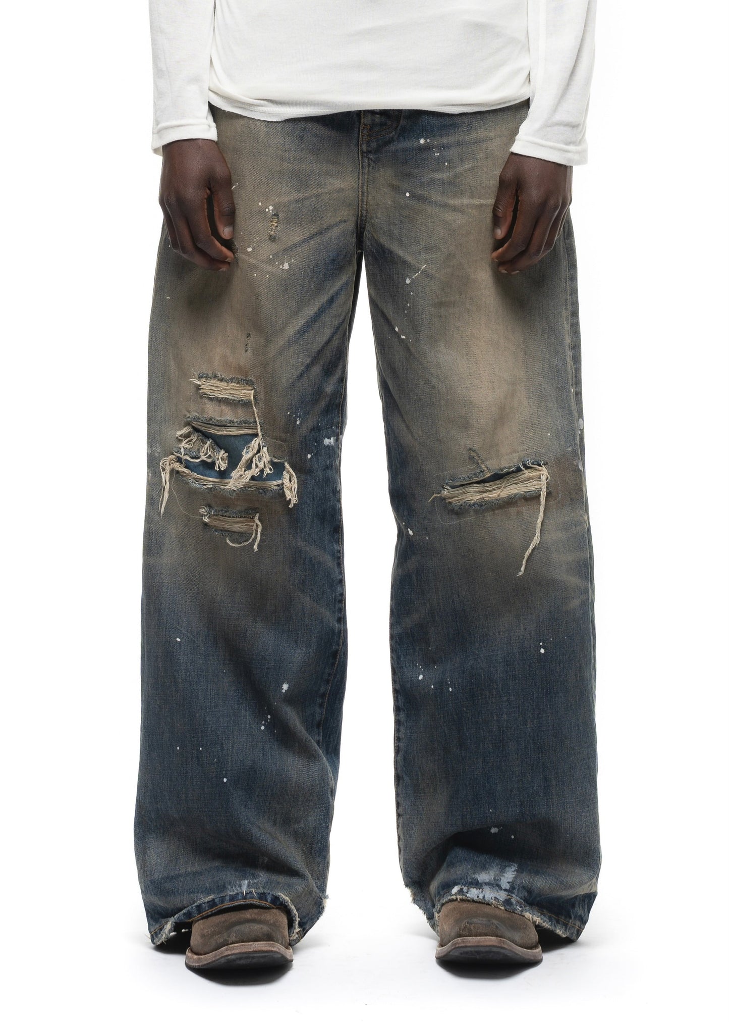 JAPANESE SELVEDGE ARASHI DENIM