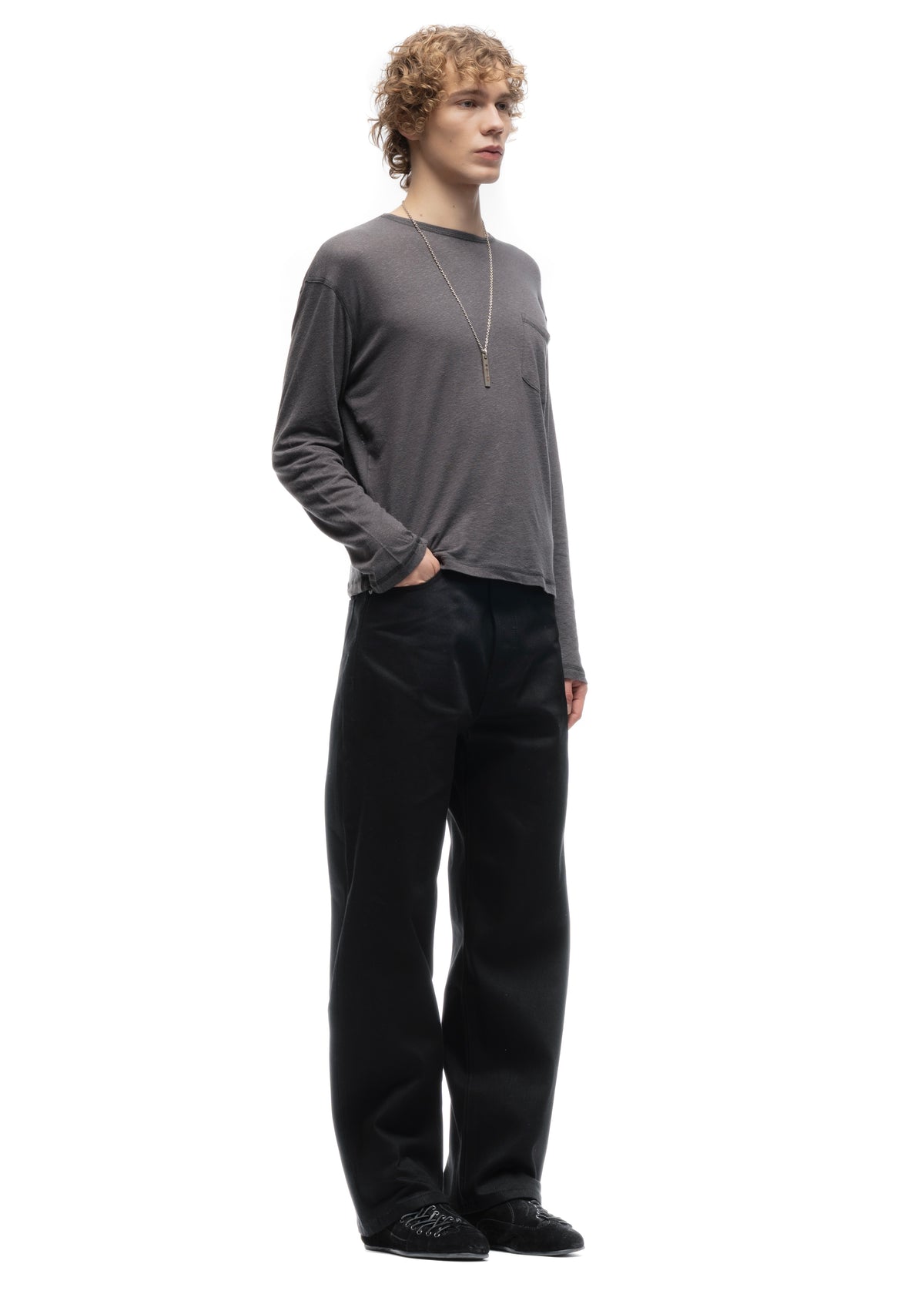 JAPANESE SELVEDGE REGULAR DENIM BLACK