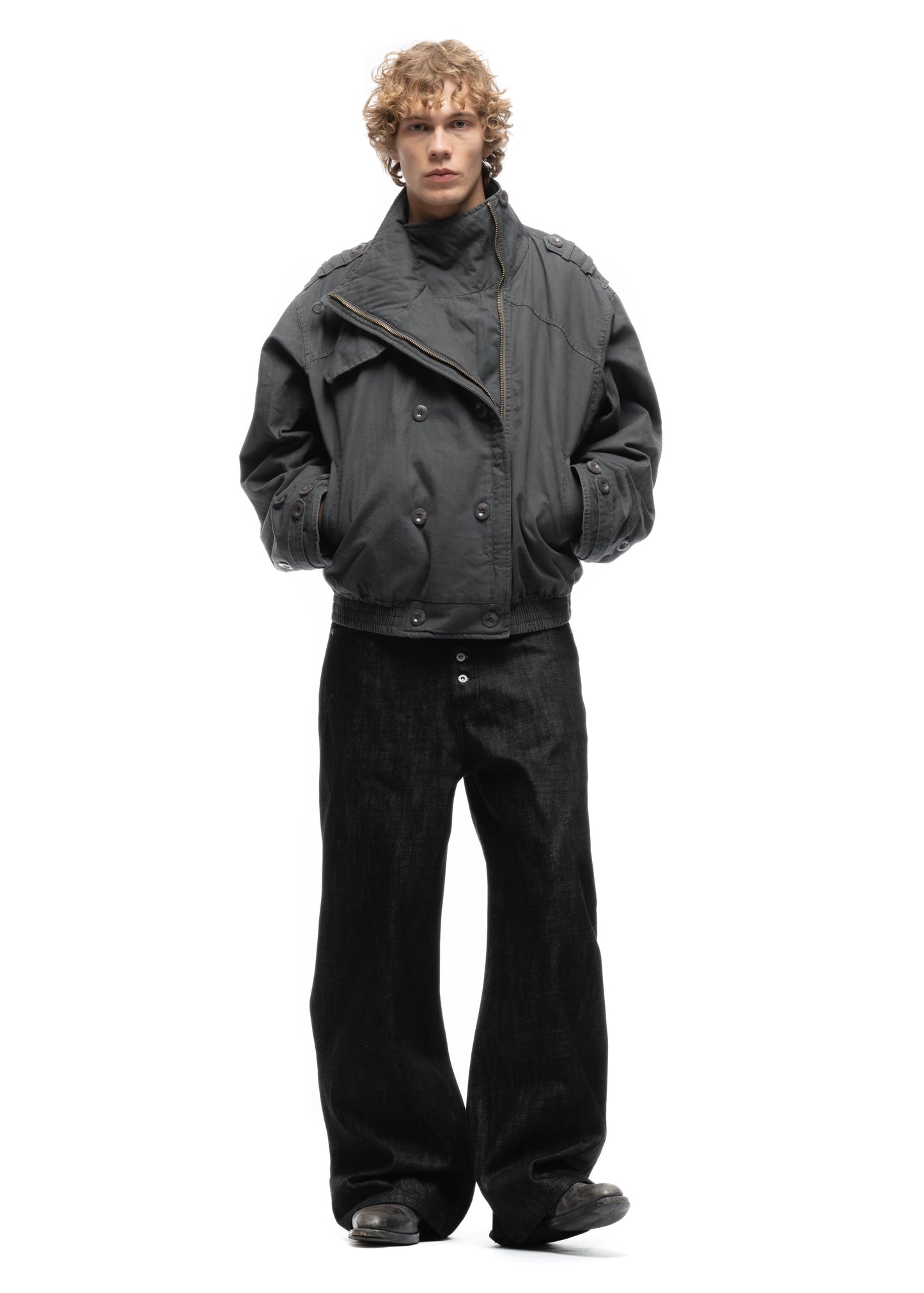 COMBAT PADDED PARKA GREY