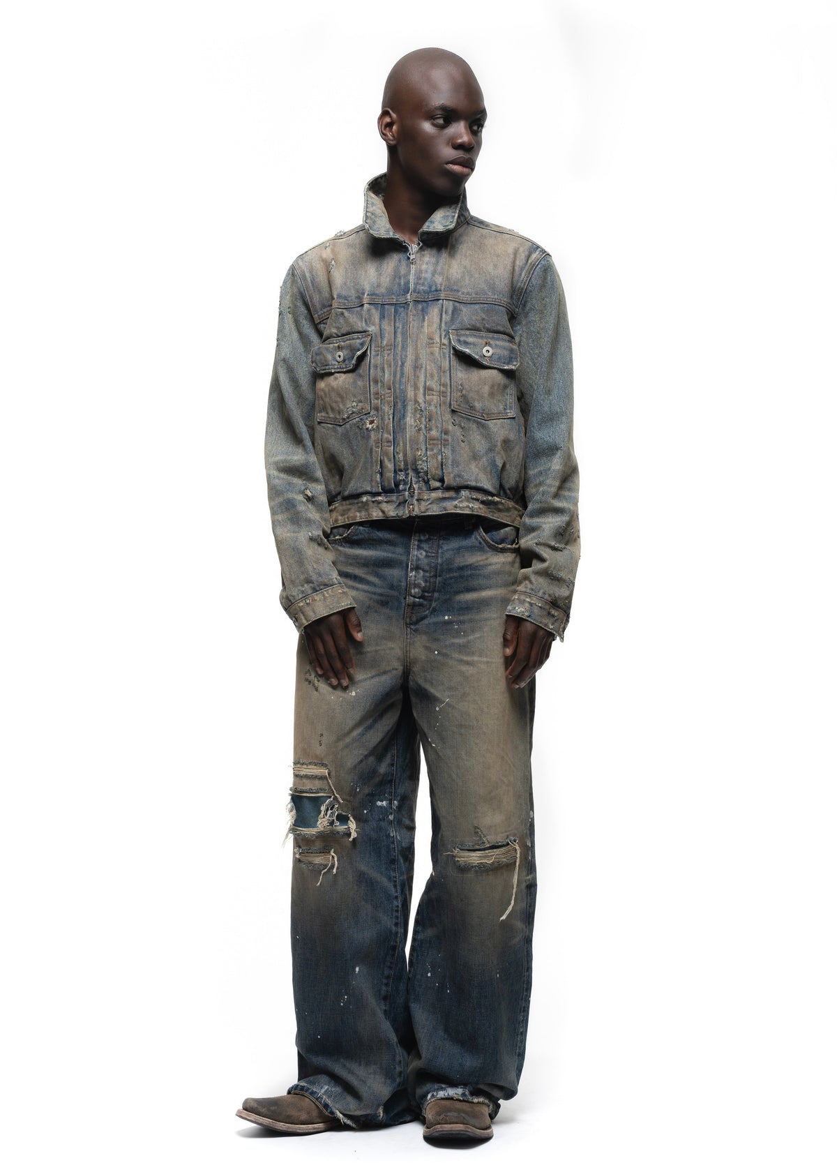 JAPANESE SELVEDGE ARASHI DENIM