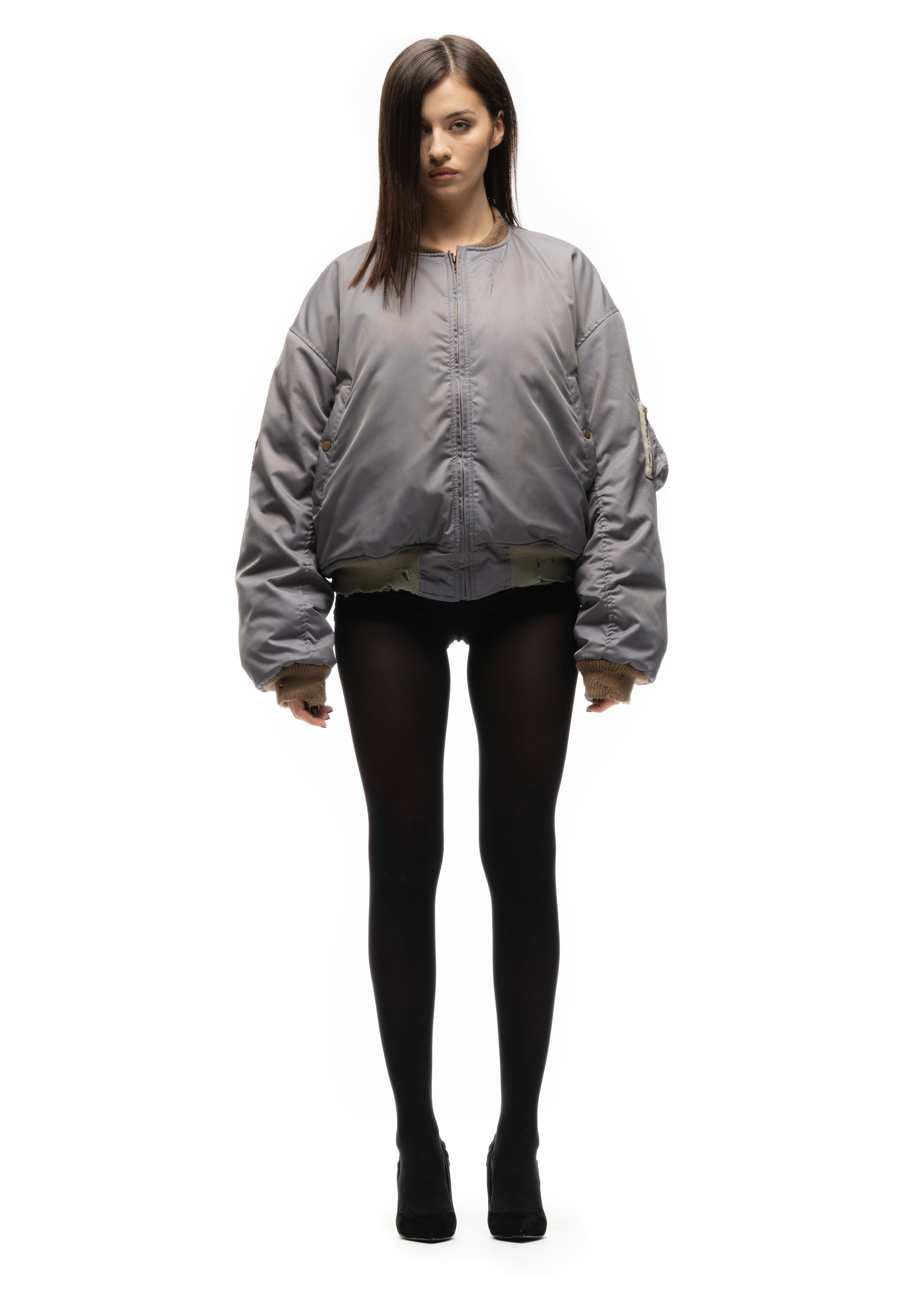 REVERSIBLE DIVING BOMBER JACKET FEMALE – NO/FAITH STUDIOS