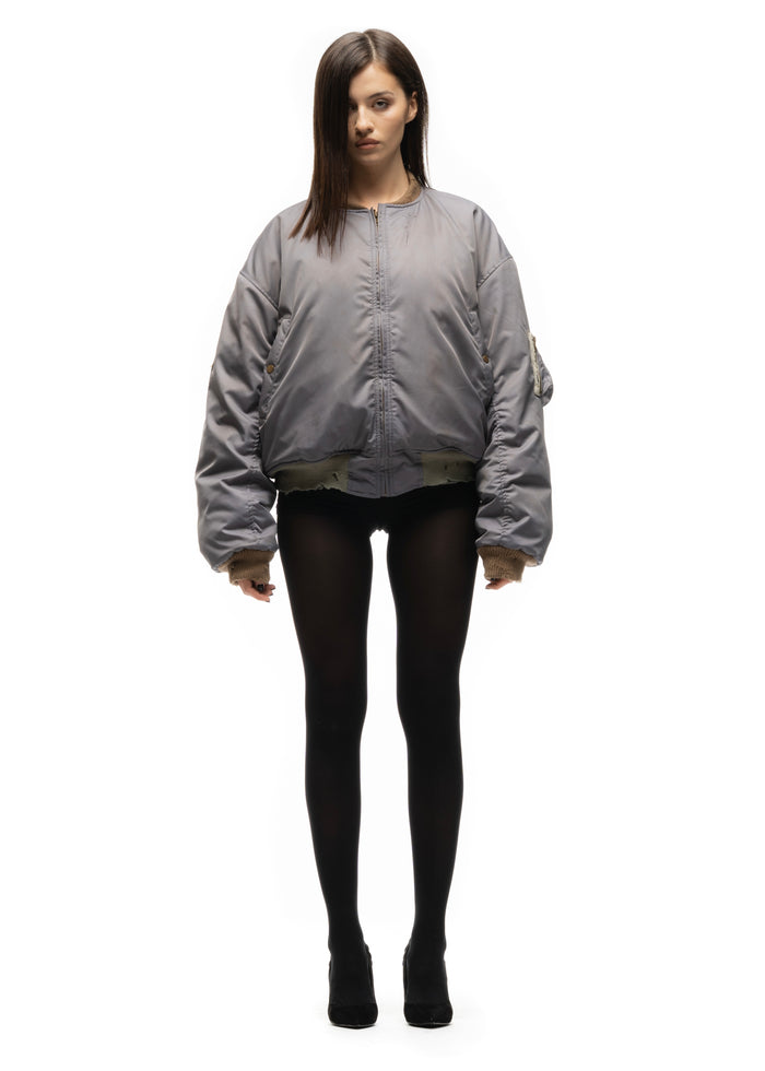 REVERSIBLE DIVING BOMBER JACKET FEMALE