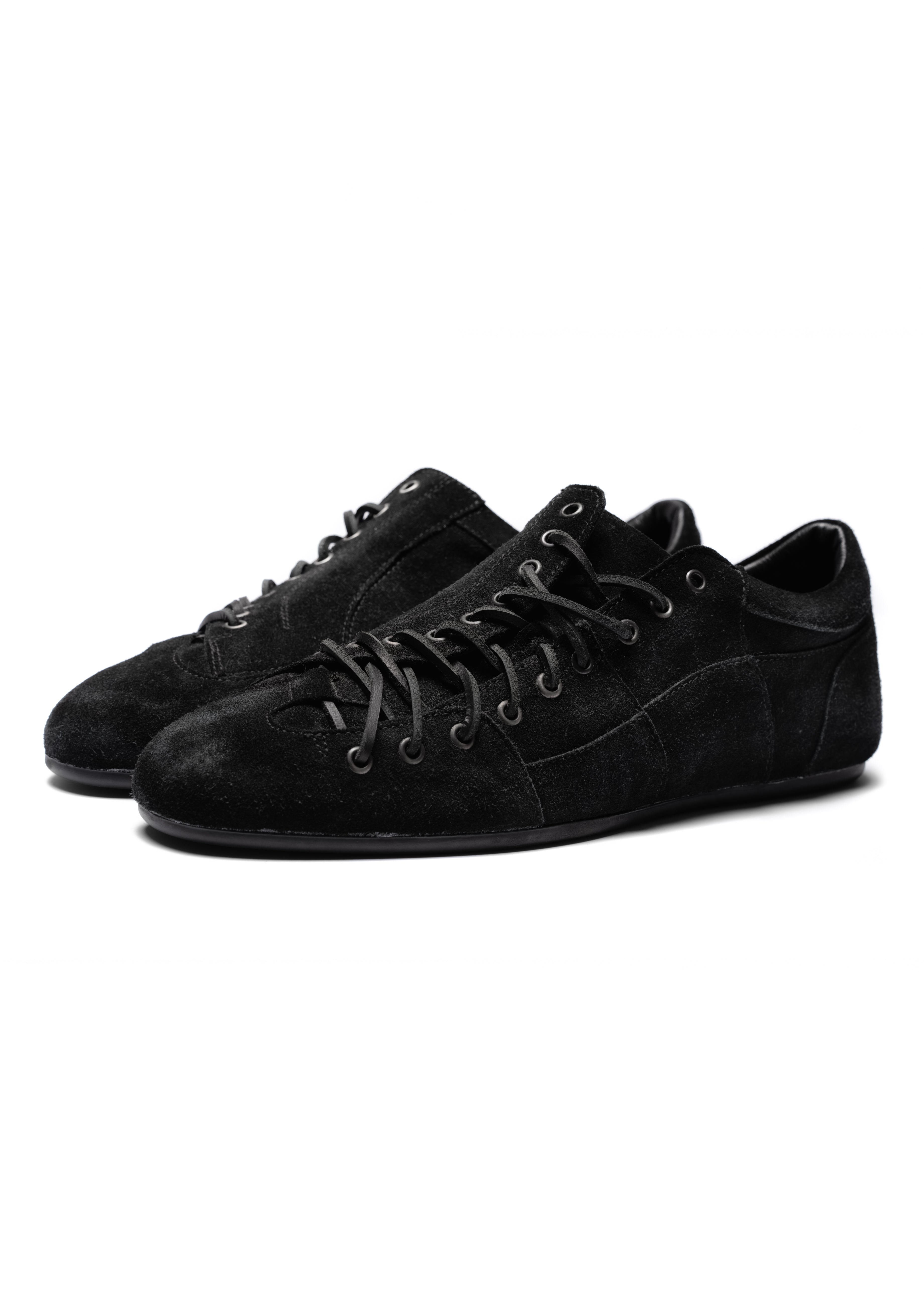 FOOTBALL SNEAKER SUEDE BLACK – NO/FAITH STUDIOS