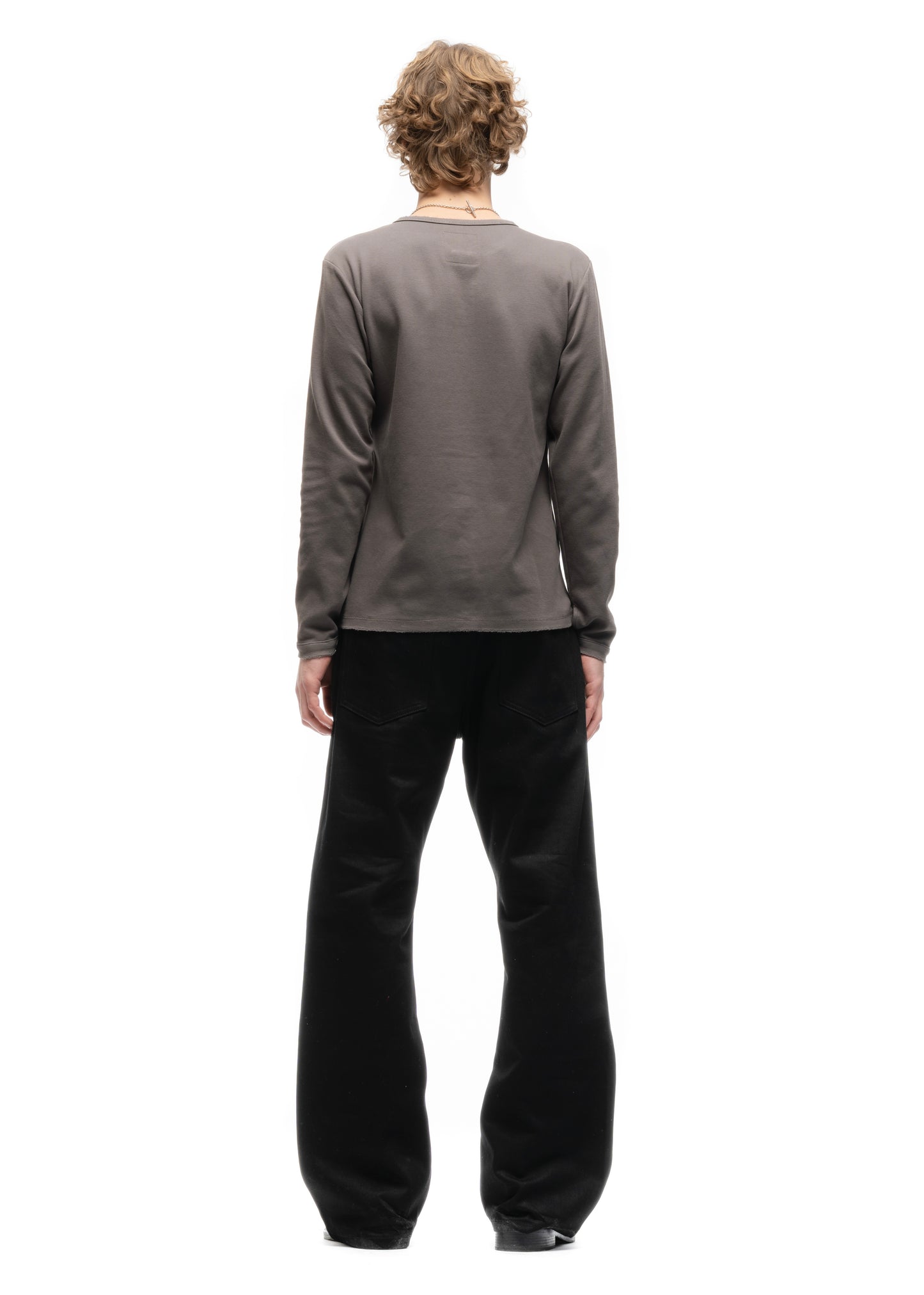 JAPANESE BUTTON-UP CARDIGAN GREY