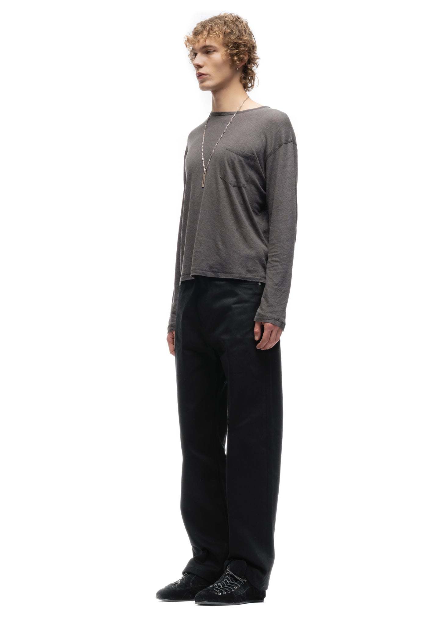 JAPANESE SELVEDGE REGULAR DENIM BLACK