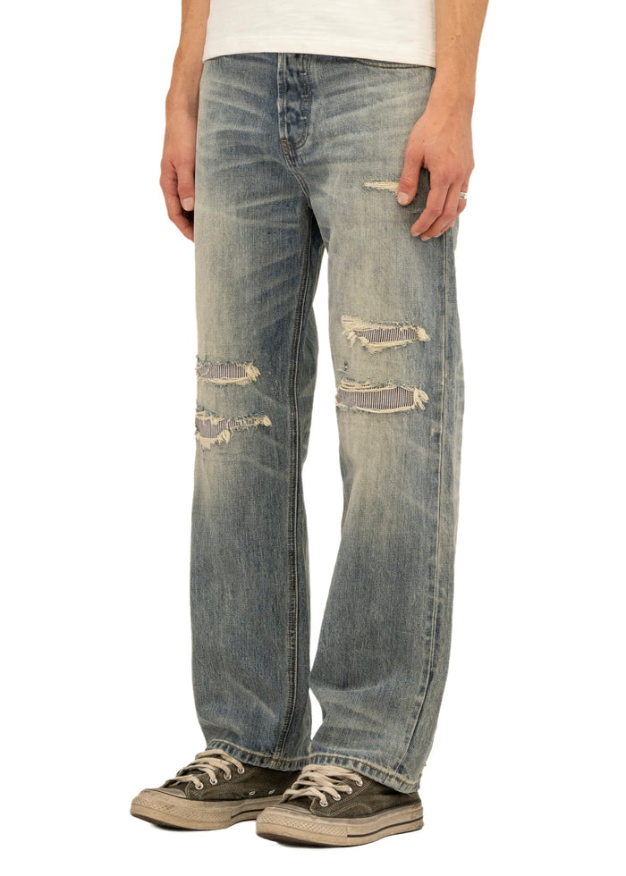 MENDED LIGHT WASHED REGULAR DENIM
