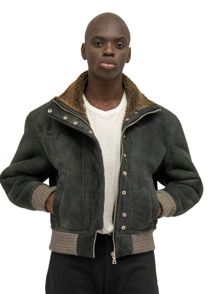 DECK SHEEPSKIN LEATHER JACKET