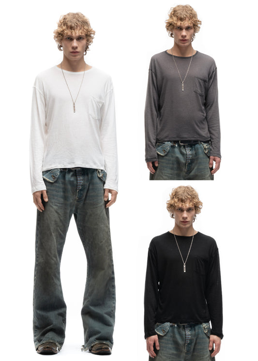 BASIC STRUCTURED LONGSLEEVE 3-PACK