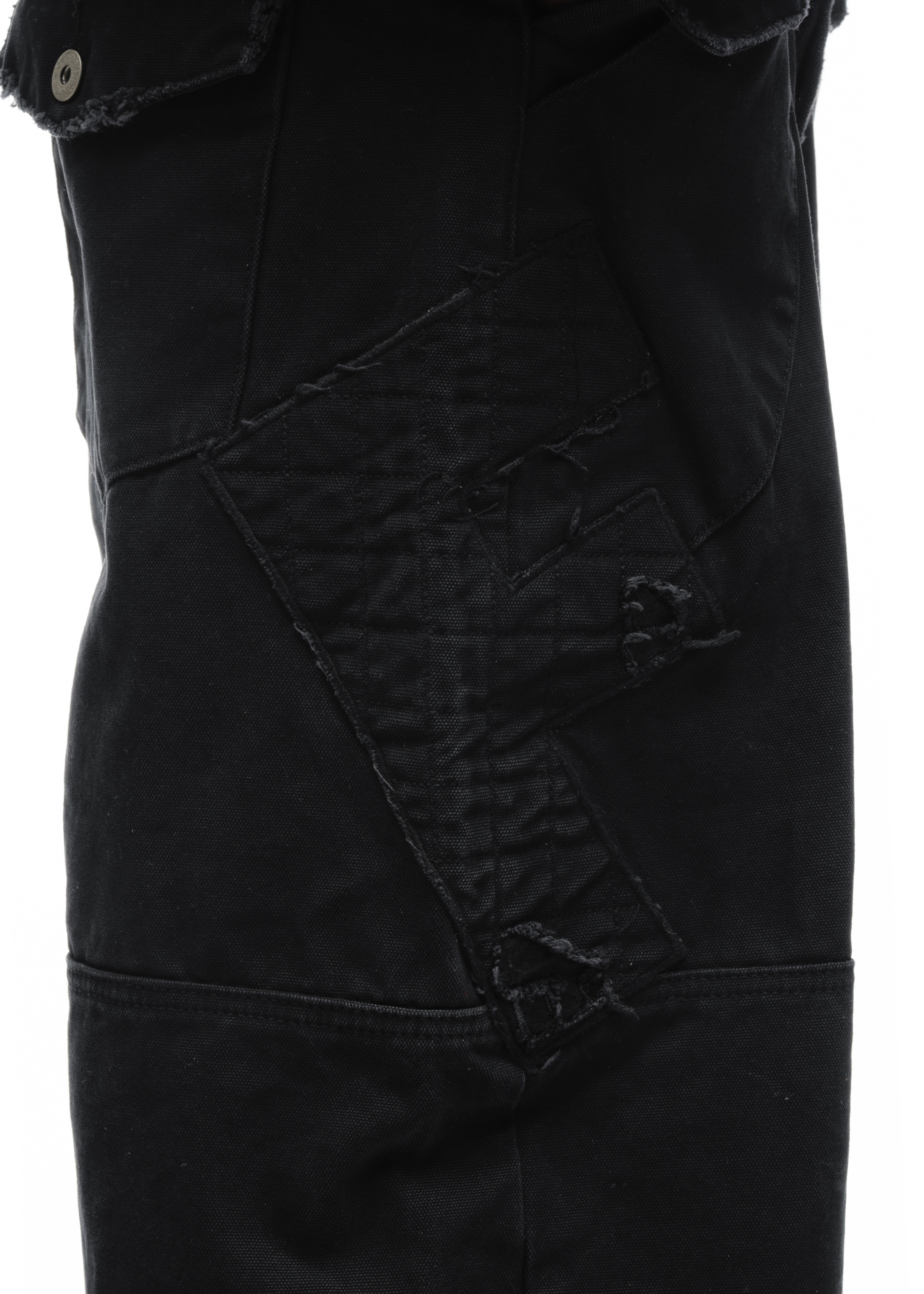 F8 REWORKED PANTS BLACK – NO/FAITH STUDIOS