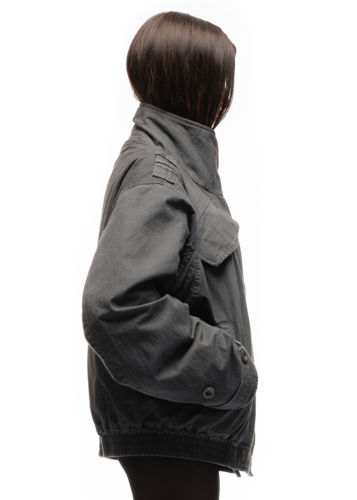 COMBAT PADDED PARKA GREY FEMALE