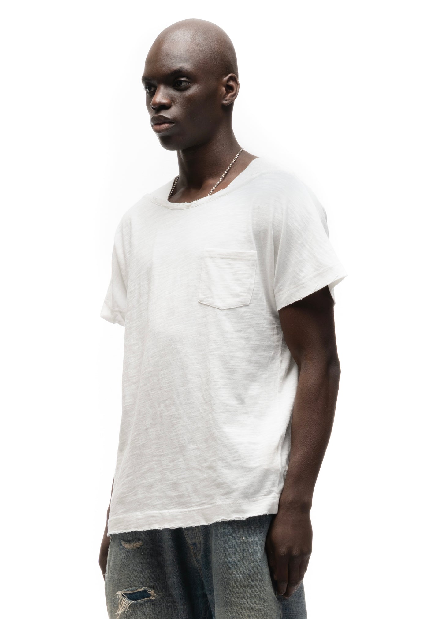 TRAPEZOID T-SHIRT WHITE