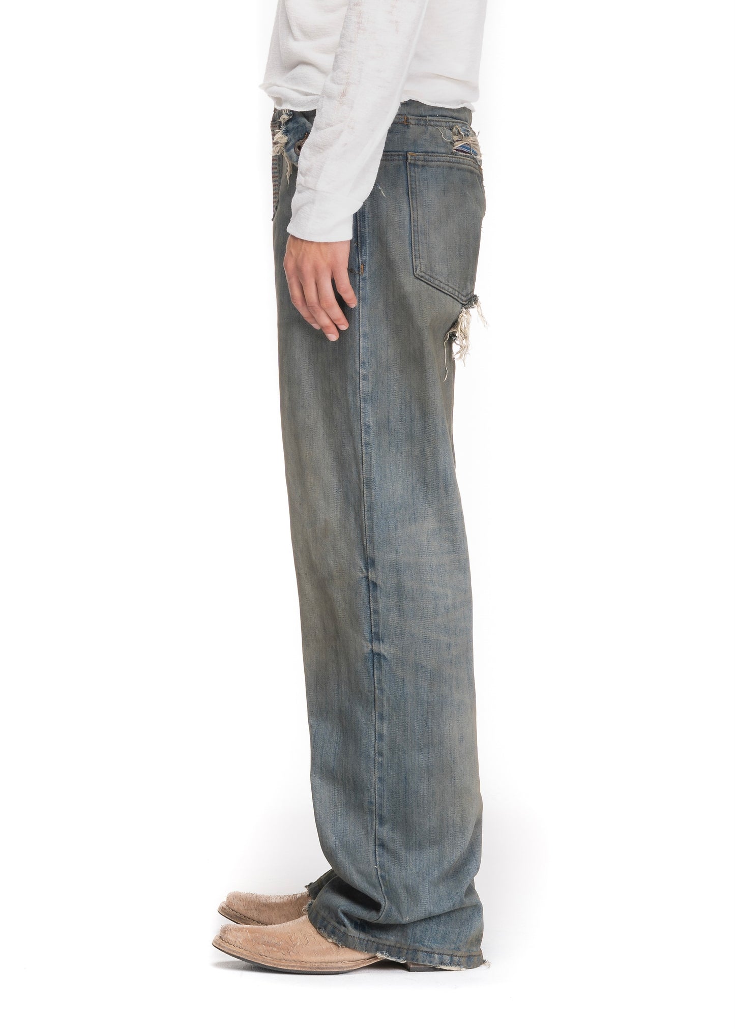REWORKED SELVEDGE BOOTCUT DENIM