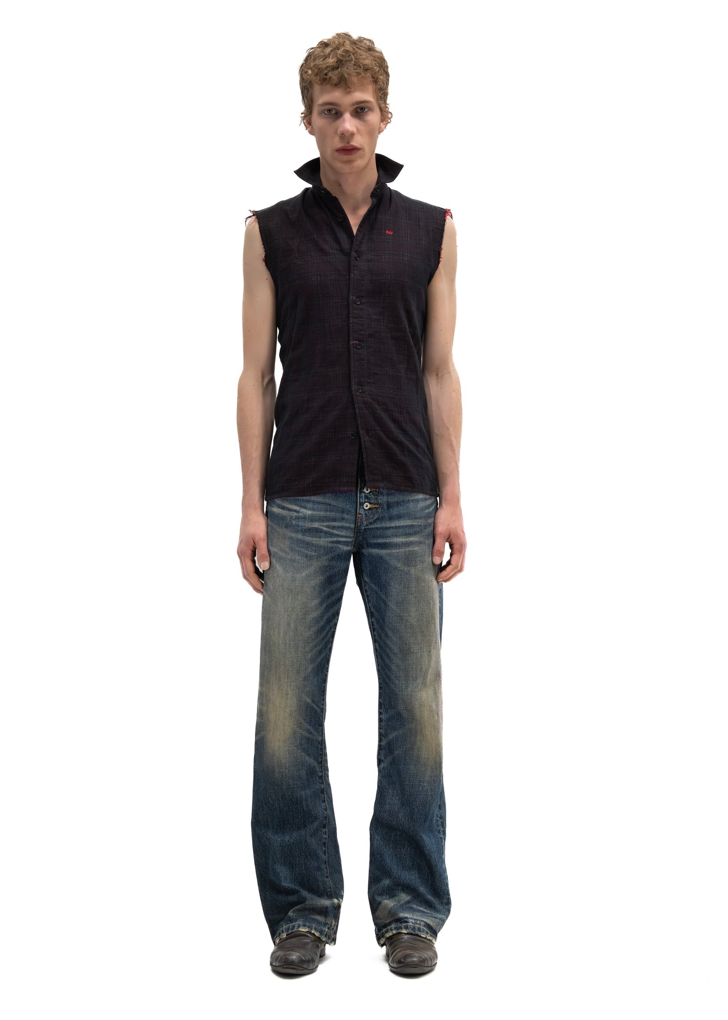 GRAIN SELVEDGE BOOTCUT DENIM