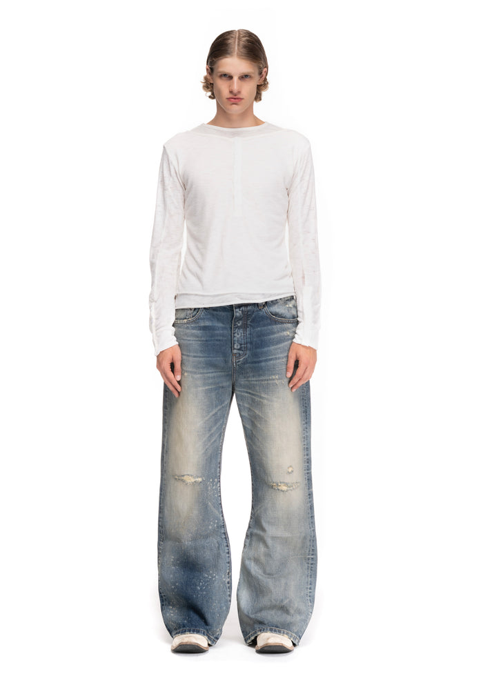 SEA SALT SELVEDGE DENIM BOOTCUT