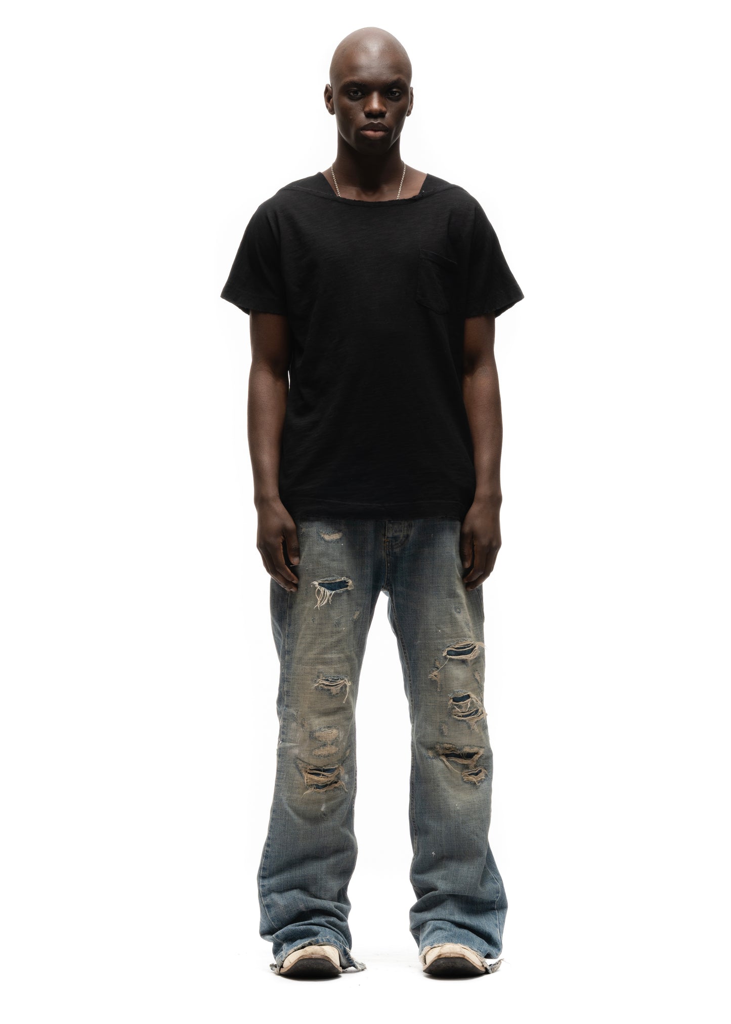 TRAPEZOID T-SHIRT BLACK