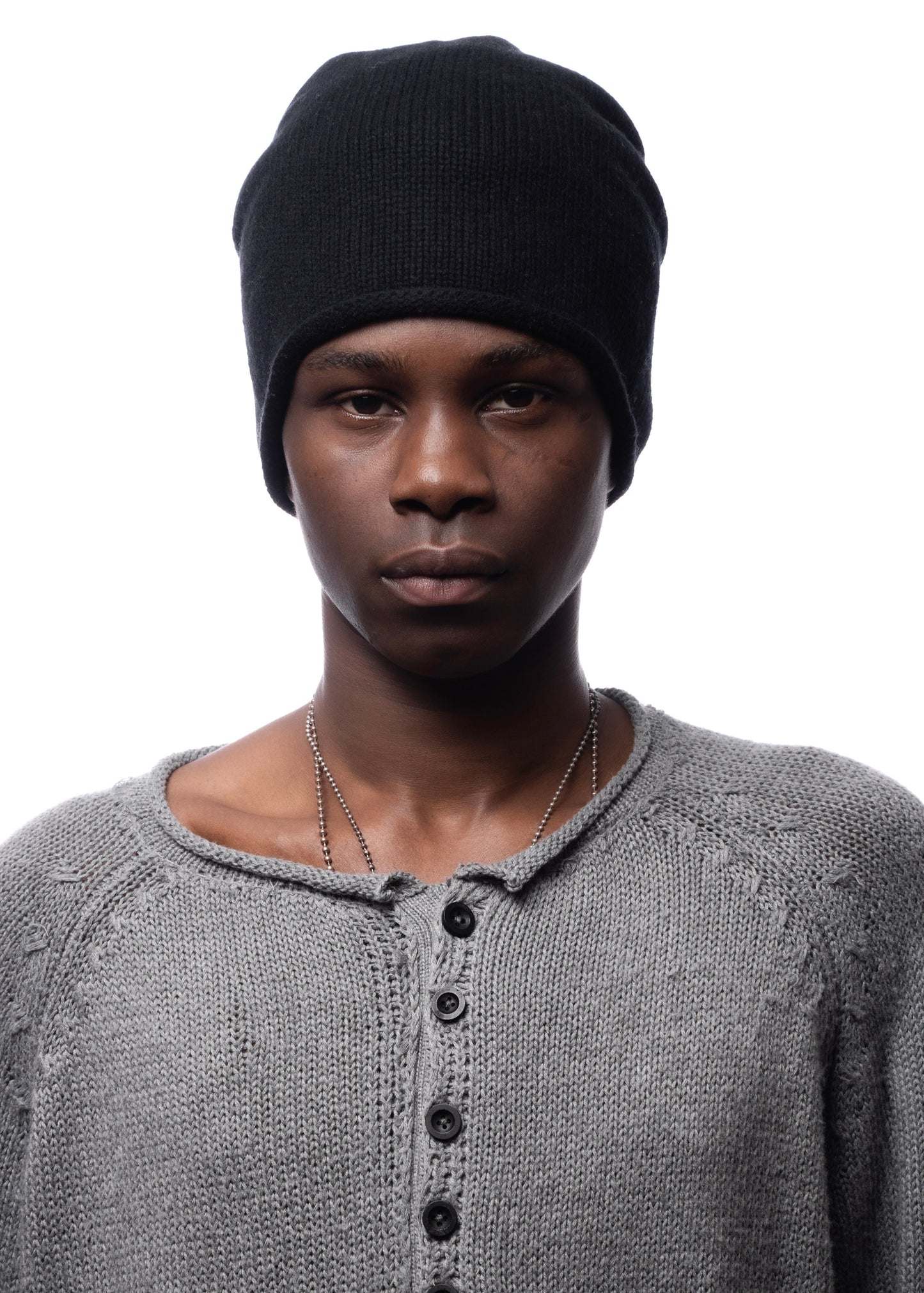 ALASKA WOOL BEANIE BLACK