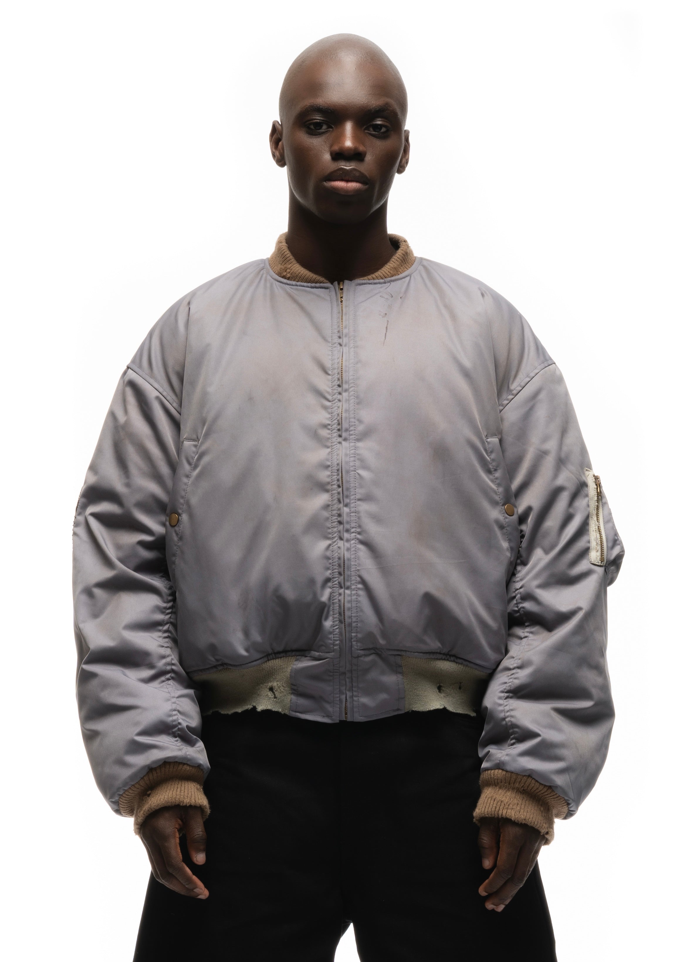 REVERSIBLE DIVING BOMBER JACKET – NO/FAITH STUDIOS