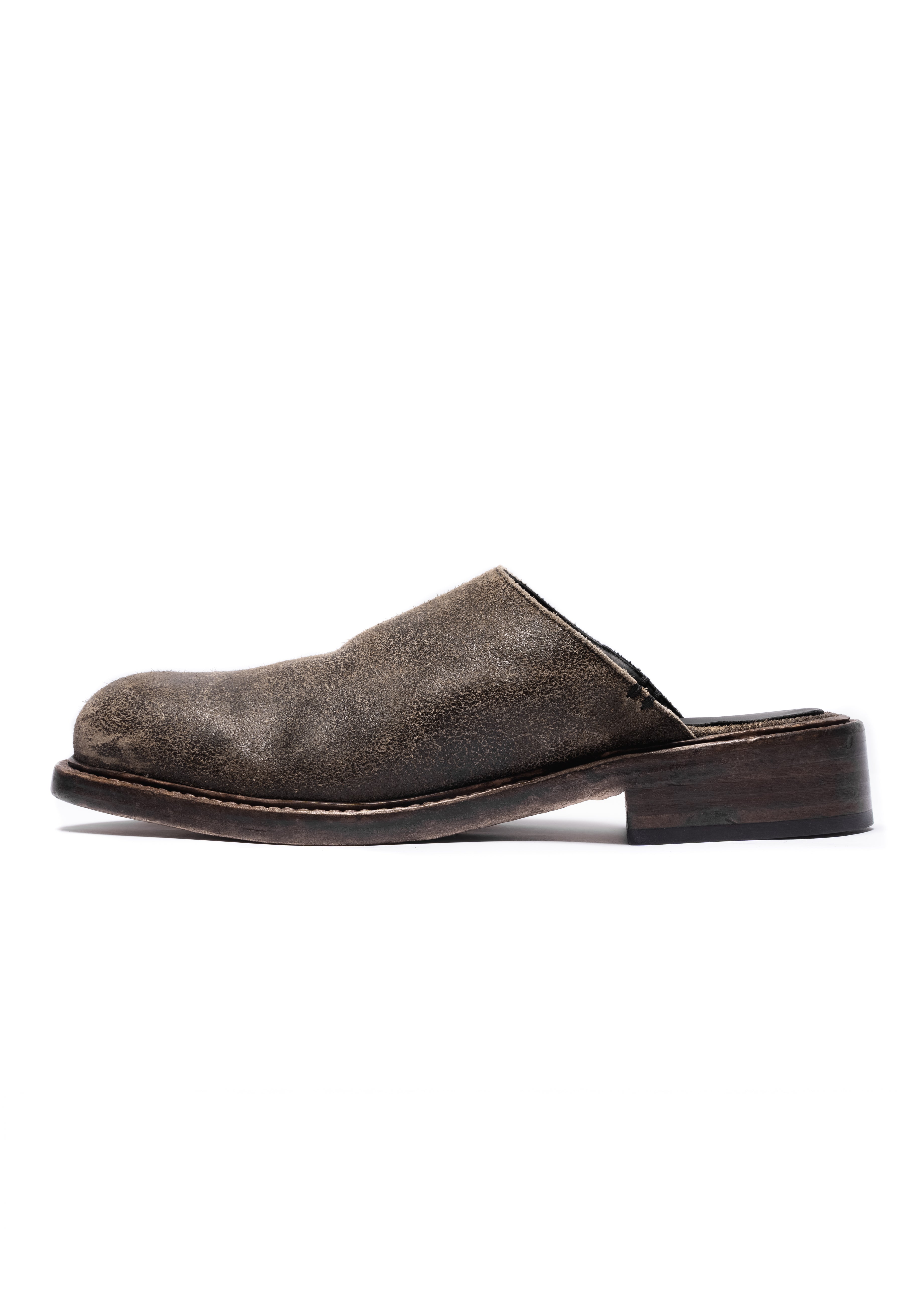 FREELANCE 'Sloan 100’ mules All-Day Heeled Mule Bone
