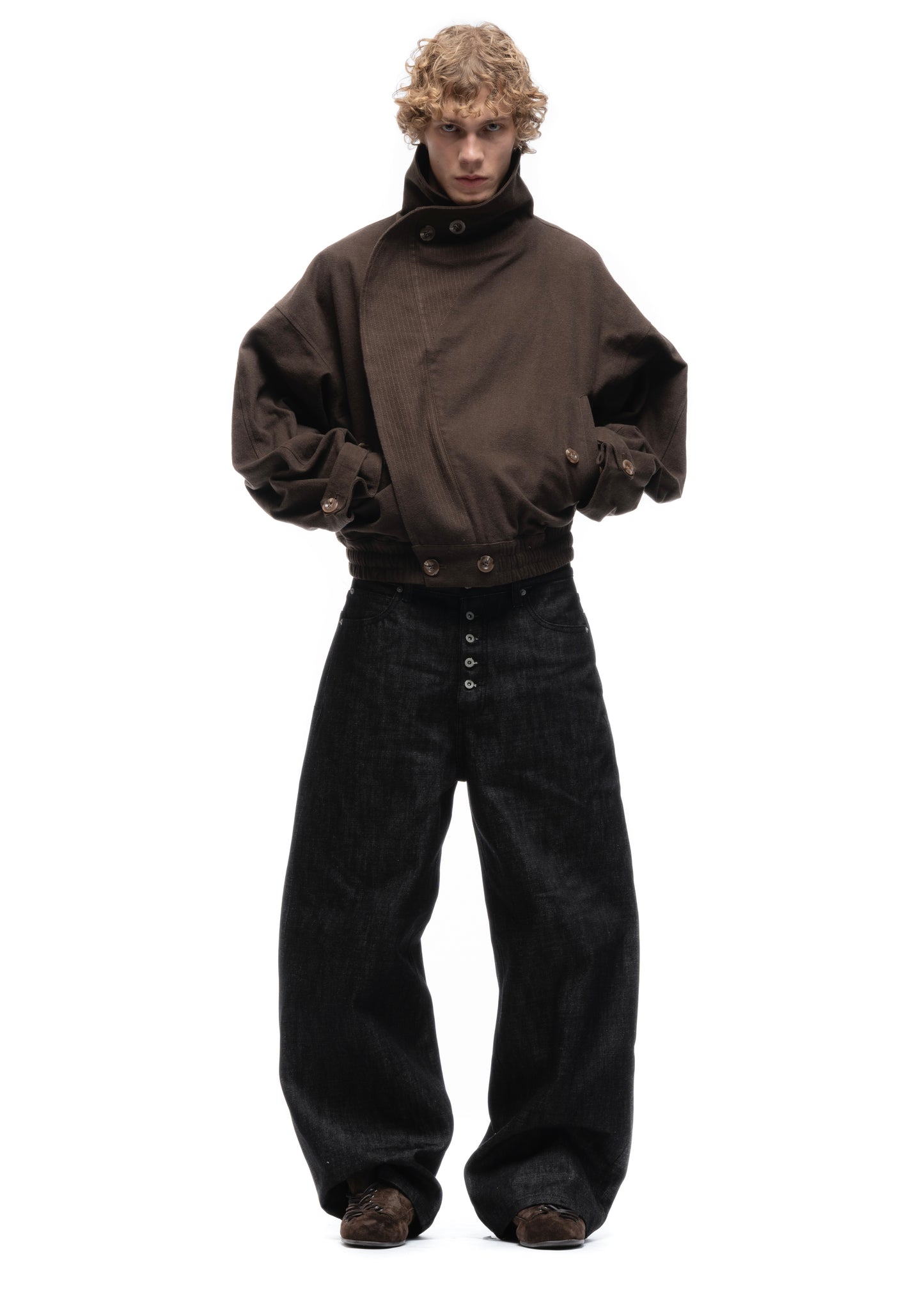 MOLESKIN JACKET BROWN