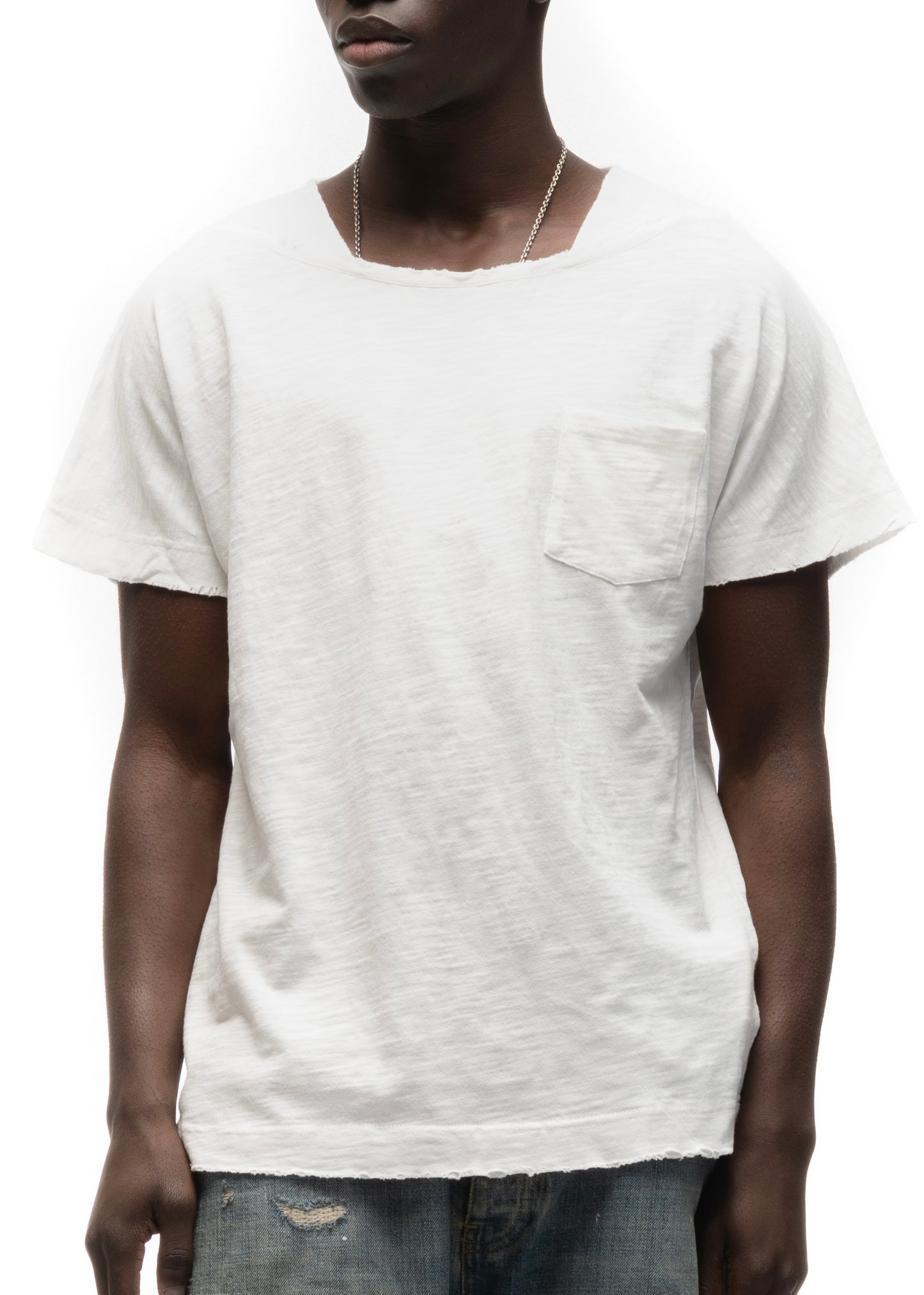 TRAPEZOID T-SHIRT WHITE