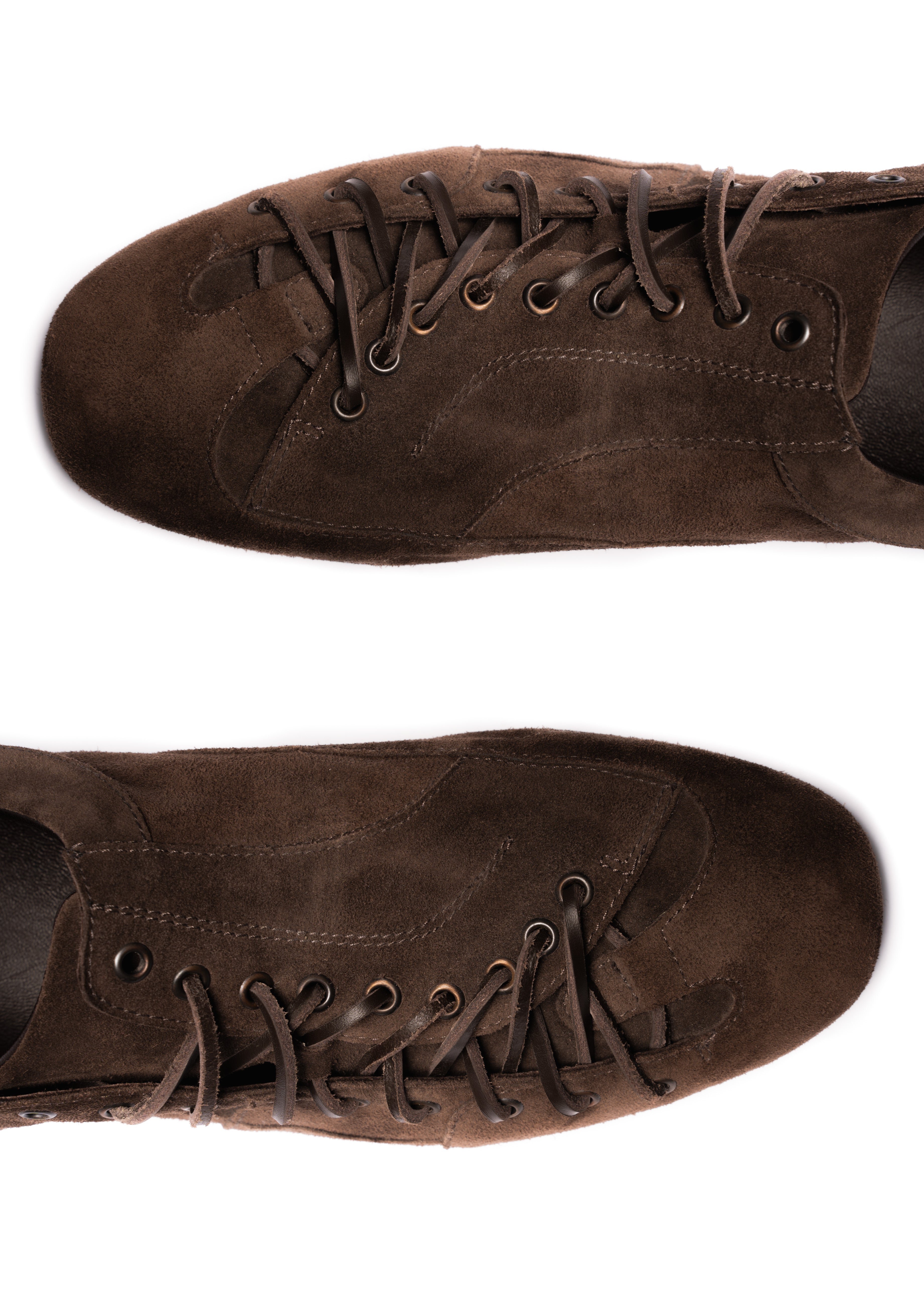 FOOTBALL SNEAKER SUEDE BROWN – NO/FAITH STUDIOS