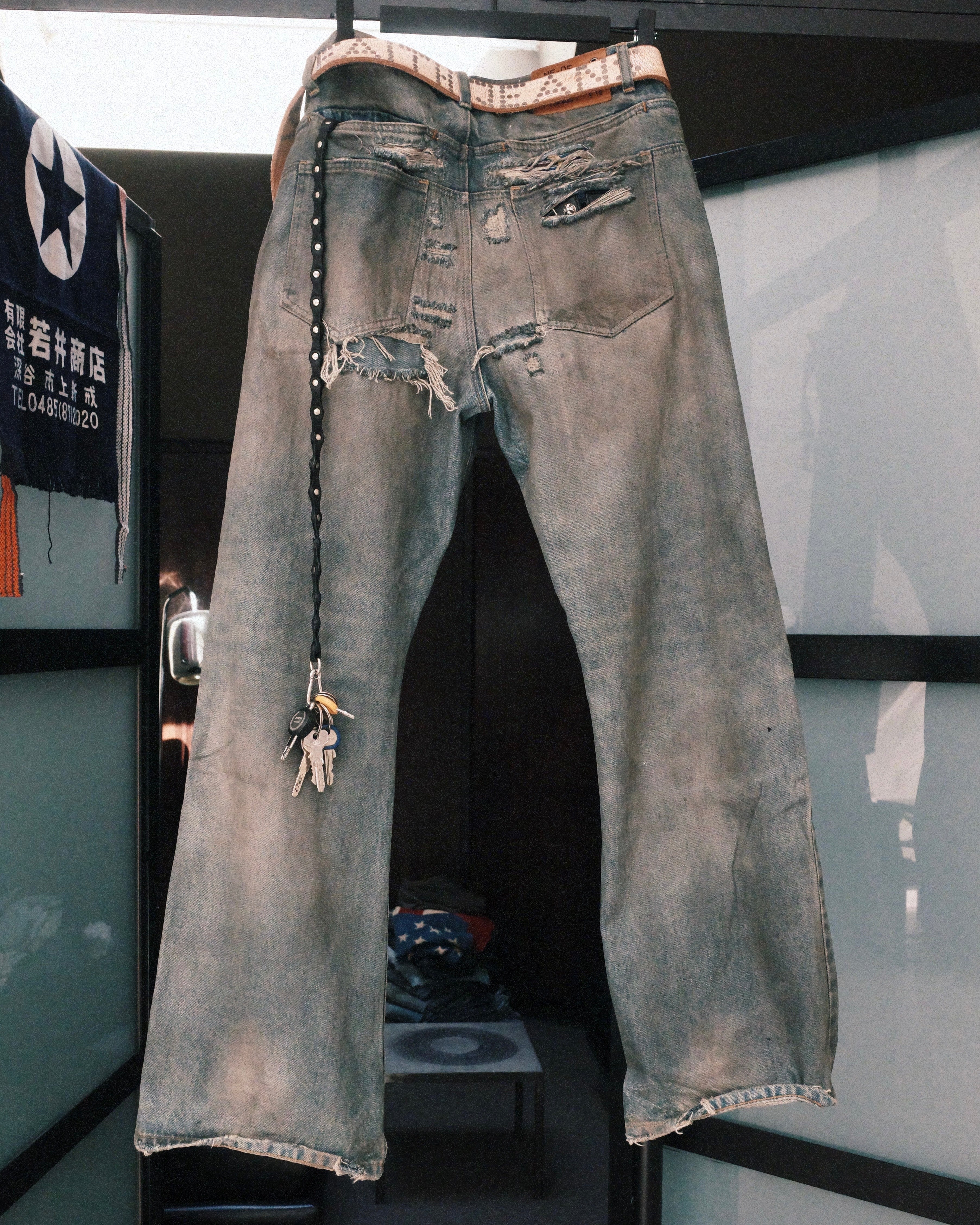 靴/バッグ NO/FAITH STUDIOS DENIM HOOD BACKPACK No Faith Studios Backpack | TikTok
