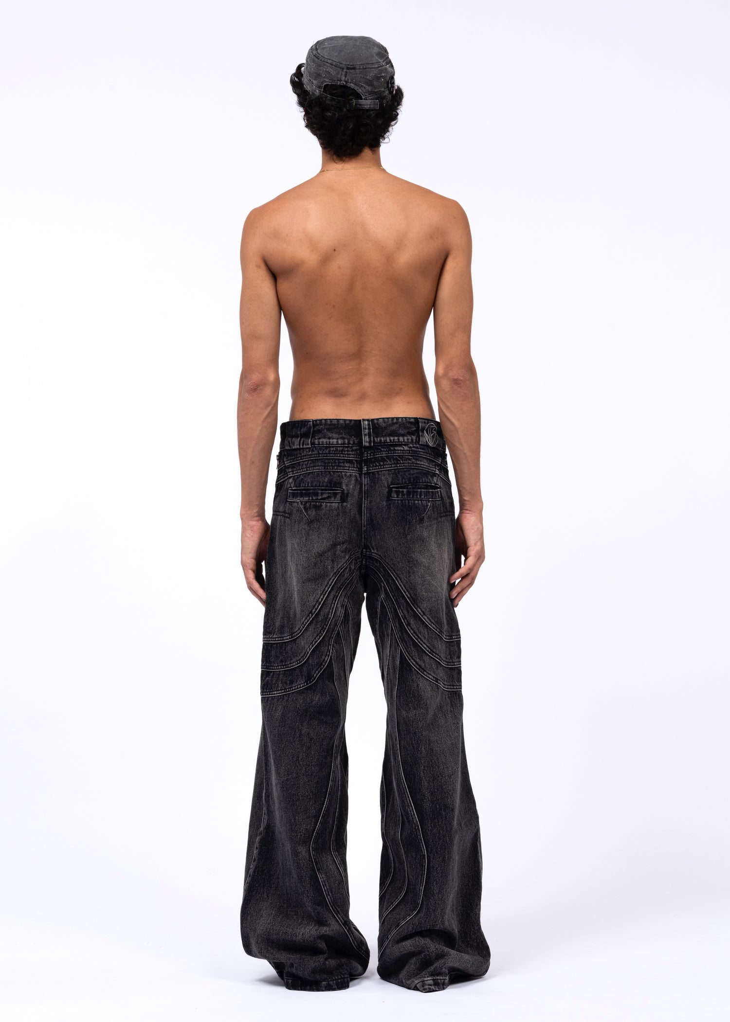 充実の品 no パンツ faith BLACK DENIM WAVE HEAVY studios パンツ