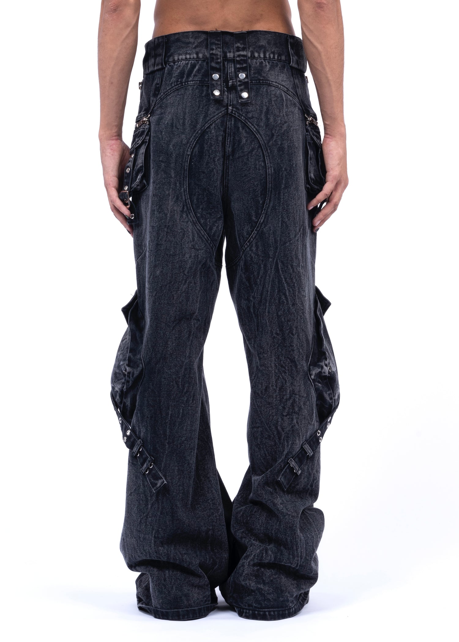 NO/FAITH STUDIOS FLARED DENIM 001 BLACK abitur.gnesin-academy.ru