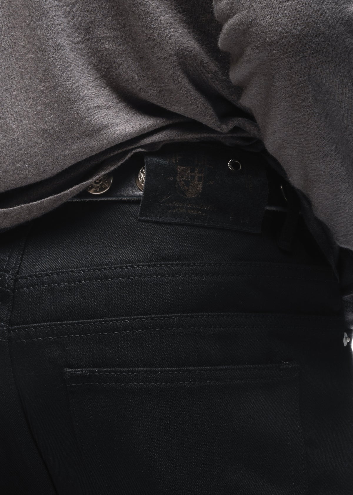 JAPANESE SELVEDGE REGULAR DENIM BLACK